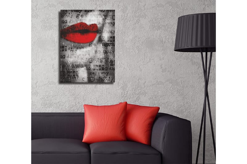 Canvasbilde Dekorativ - Flerfarget - Interiør - Maleri & posters - Lerretsbilder