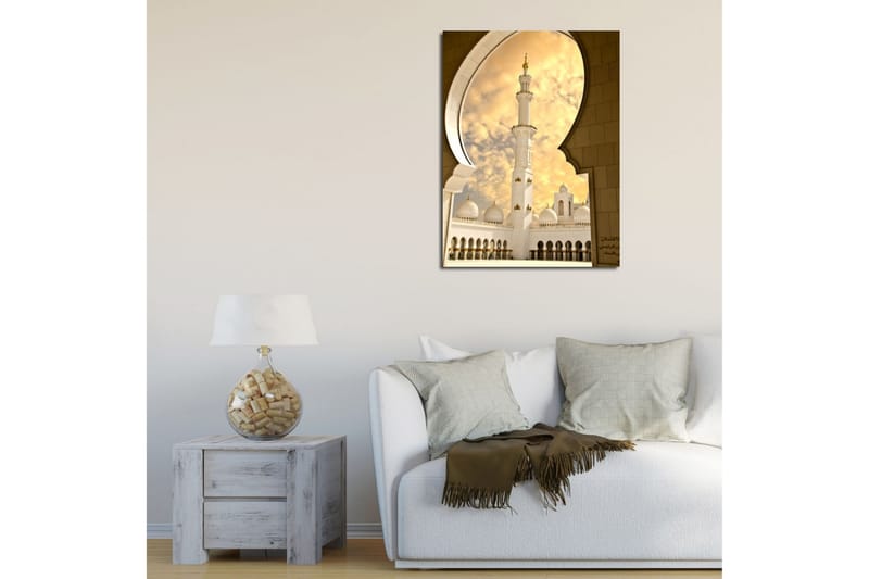 Canvasbilde Dekorativ - Flerfarget - Interiør - Maleri & posters - Lerretsbilder