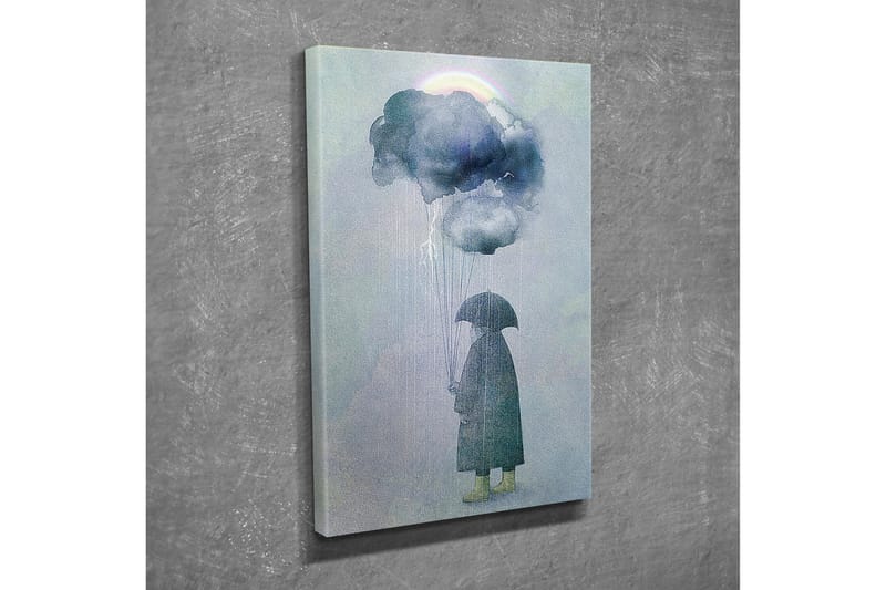 Canvasbilde Dekorativ - Flerfarget - Interiør - Maleri & posters - Lerretsbilder