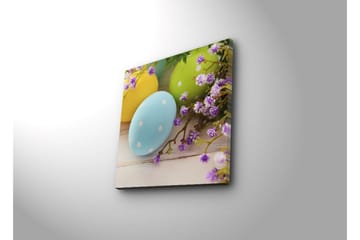 Canvasbilde Dekorativ - Flerfarget - Interiør - Maleri & posters - Lerretsbilder