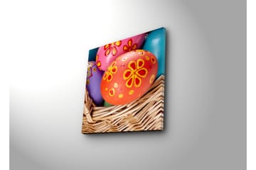Canvasbilde Dekorativ - Flerfarget - Interiør - Maleri & posters - Lerretsbilder