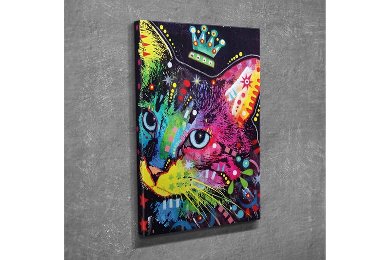 Canvasbilde Dekorativ - Flerfarget - Interiør - Maleri & posters - Lerretsbilder