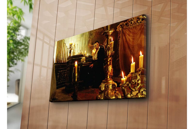 Canvasbilde Dekorativ - Flerfarget - Interiør - Maleri & posters - Lerretsbilder