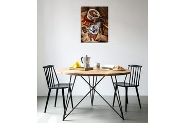 Canvasbilde Dekorativ - Flerfarget - Interiør - Maleri & posters - Lerretsbilder