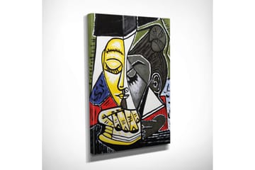 Canvasbilde Dekorativ - Flerfarget - Interiør - Maleri & posters - Lerretsbilder