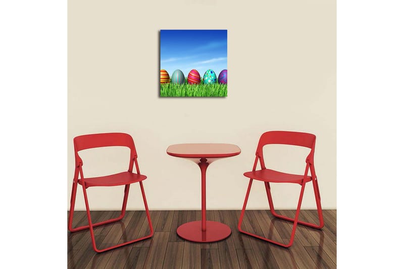 Canvasbilde Dekorativ - Flerfarget - Interiør - Maleri & posters - Lerretsbilder