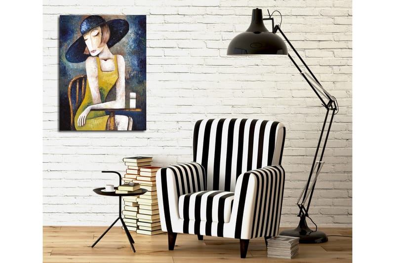 Canvasbilde Dekorativ - Flerfarget - Interiør - Maleri & posters - Lerretsbilder