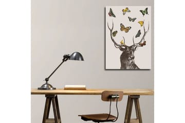 Canvasbilde Dekorativ - Flerfarget - Interiør - Maleri & posters - Lerretsbilder