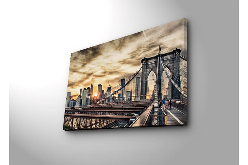 Canvasbilde Dekorativ - Flerfarget - Interiør - Maleri & posters - Lerretsbilder