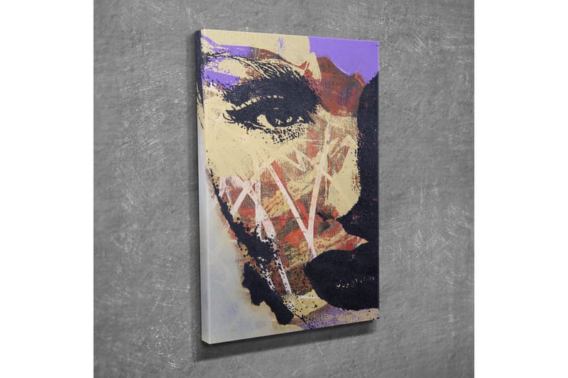 Canvasbilde Dekorativ - Flerfarget - Interiør - Maleri & posters - Lerretsbilder