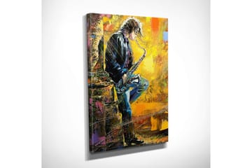 Canvasbilde Dekorativ - Flerfarget - Interiør - Maleri & posters - Lerretsbilder