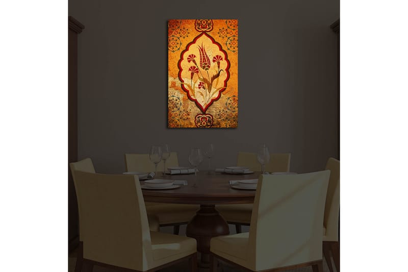 Canvasbilde Dekorativ LED-belysning - Flerfarget - Interiør - Maleri & posters - Lerretsbilder