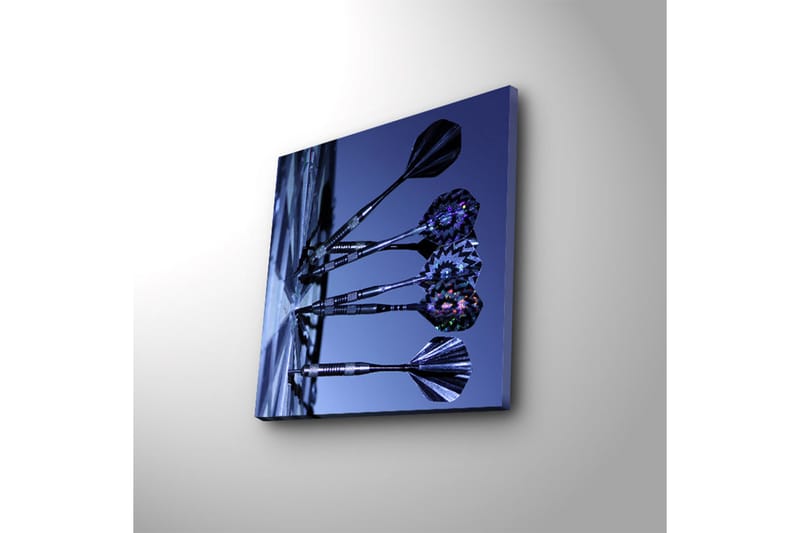 Canvasbilde Dekorativ LED-belysning - Flerfarget - Interiør - Maleri & posters - Lerretsbilder