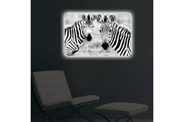 Canvasbilde Dekorativ LED-belysning - Flerfarget - Interiør - Maleri & posters - Lerretsbilder