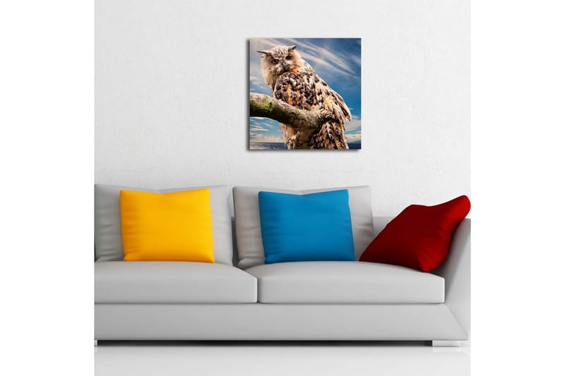 Canvasbilde Dekorativ LED-belysning - Flerfarget - Interiør - Maleri & posters - Lerretsbilder