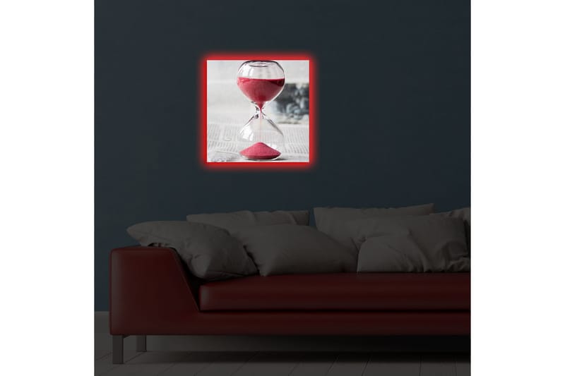 Canvasbilde Dekorativ LED-belysning - Flerfarget - Interiør - Maleri & posters - Lerretsbilder