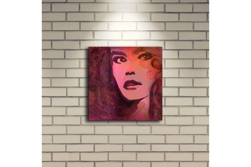 Canvasbilde Dekorativ LED-belysning - Flerfarget - Interiør - Maleri & posters - Lerretsbilder