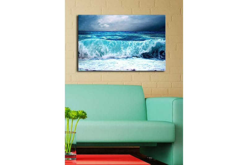 Canvasbilde Dekorativ LED-belysning - Flerfarget - Interiør - Maleri & posters - Lerretsbilder