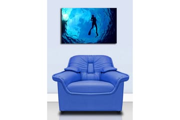 Canvasbilde Dekorativ LED-belysning - Flerfarget - Interiør - Maleri & posters - Lerretsbilder