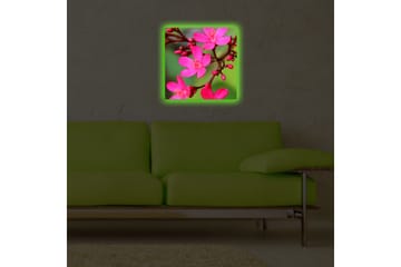 Canvasbilde Dekorativ LED-belysning - Flerfarget - Interiør - Maleri & posters - Lerretsbilder
