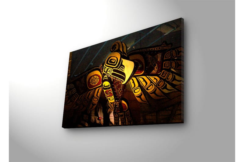 Canvasbilde Dekorativ LED-belysning - Flerfarget - Interiør - Maleri & posters - Lerretsbilder