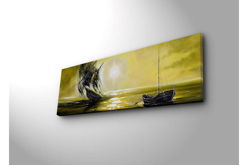 Canvasbilde Dekorativ LED-belysning - Flerfarget - Interiør - Maleri & posters - Lerretsbilder