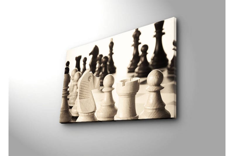 Canvasbilde Dekorativ LED-belysning - Flerfarget - Interiør - Maleri & posters - Lerretsbilder