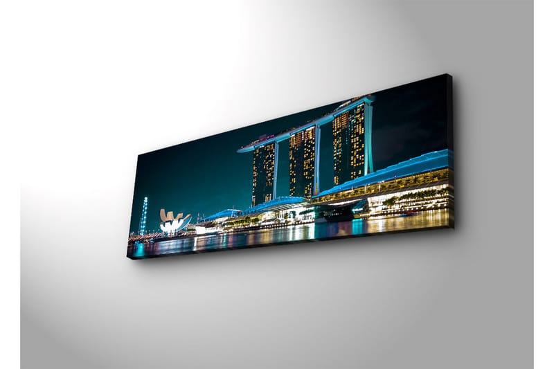 Canvasbilde Dekorativ LED-belysning - Flerfarget - Lerretsbilder Canvasbilde Dekorativ LED-belysning - Flerfarget - Lerretsbilder