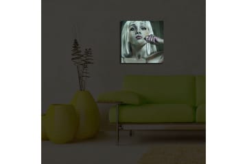 Canvasbilde Dekorativ LED-belysning - Flerfarget - Interiør - Maleri & posters - Lerretsbilder