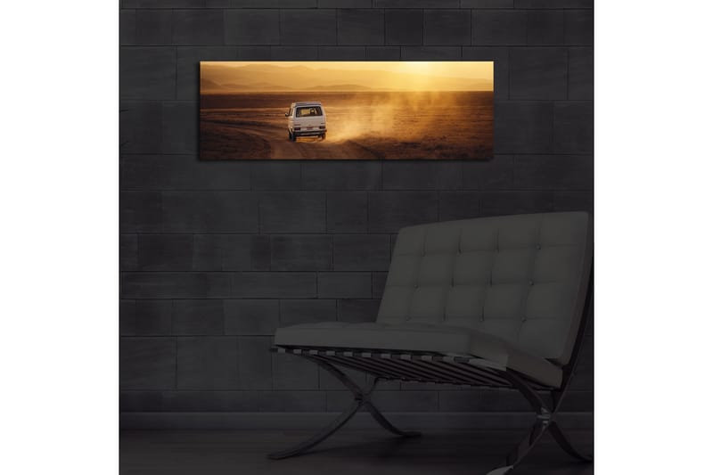 Canvasbilde Dekorativ LED-belysning - Flerfarget - Interiør - Maleri & posters - Lerretsbilder