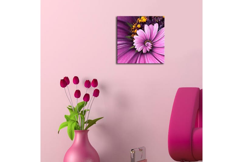 Canvasbilde Dekorativ LED-belysning - Flerfarget - Interiør - Maleri & posters - Lerretsbilder