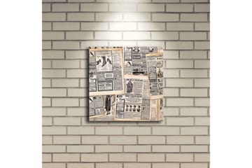 Canvasbilde Dekorativ LED-belysning - Flerfarget - Interiør - Maleri & posters - Lerretsbilder
