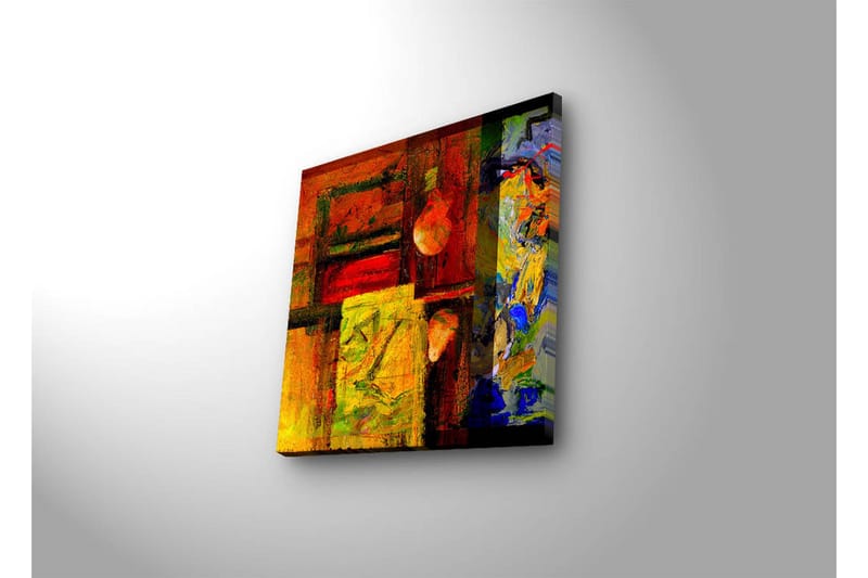 Canvasbilde Dekorativ LED-belysning - Flerfarget - Interiør - Maleri & posters - Lerretsbilder