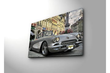 Canvasbilde Dekorativ LED-belysning - Flerfarget - Interiør - Maleri & posters - Lerretsbilder