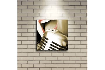 Canvasbilde Dekorativ LED-belysning - Flerfarget - Interiør - Maleri & posters - Lerretsbilder