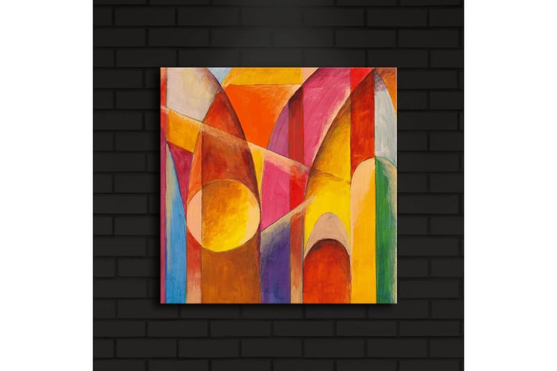 Canvasbilde Dekorativ LED-belysning - Flerfarget - Interiør - Maleri & posters - Lerretsbilder