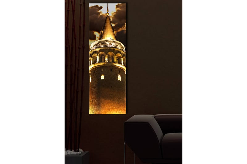 Canvasbilde Dekorativ LED-belysning - Flerfarget - Interiør - Maleri & posters - Lerretsbilder