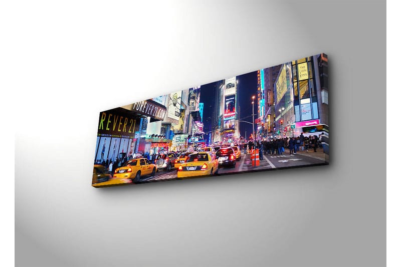 Canvasbilde Dekorativ LED-belysning - Flerfarget - Interiør - Maleri & posters - Lerretsbilder
