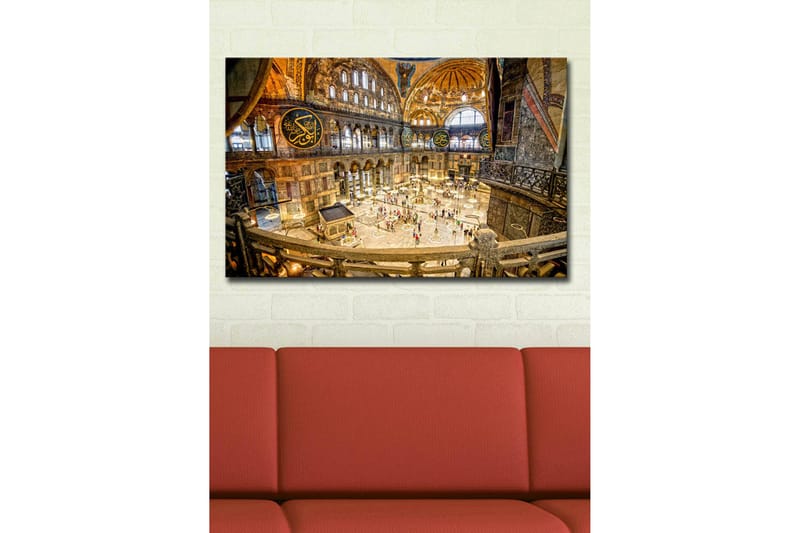 Canvasbilde Dekorativ LED-belysning - Flerfarget - Interiør - Maleri & posters - Lerretsbilder