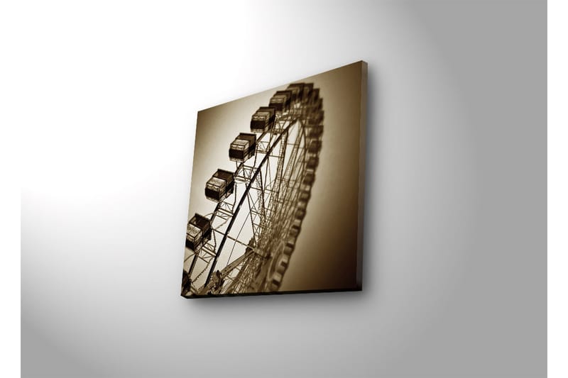 Canvasbilde Dekorativ LED-belysning - Flerfarget - Interiør - Maleri & posters - Lerretsbilder
