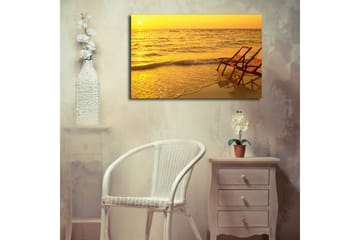 Canvasbilde Dekorativ LED-belysning - Flerfarget - Interiør - Maleri & posters - Lerretsbilder