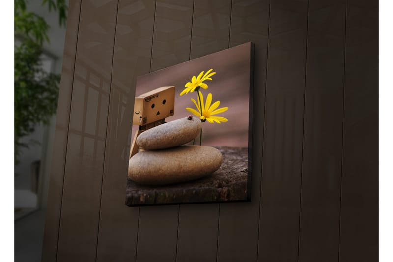 Canvasbilde Dekorativ LED-belysning - Flerfarget - Interiør - Maleri & posters - Lerretsbilder