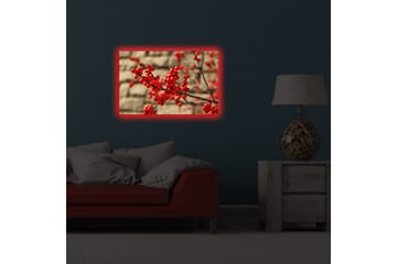 Canvasbilde Dekorativ LED-belysning - Flerfarget - Interiør - Maleri & posters - Lerretsbilder