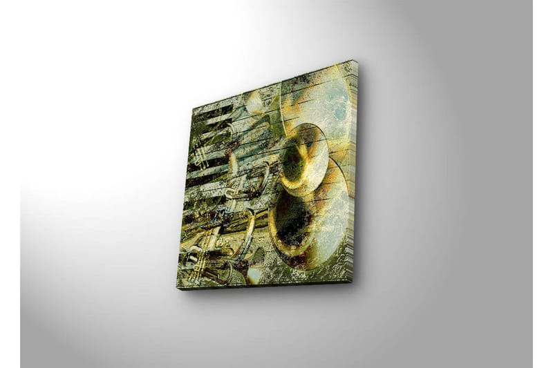 Canvasbilde Dekorativ LED-belysning - Flerfarget - Interiør - Maleri & posters - Lerretsbilder
