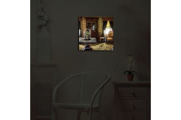 Canvasbilde Dekorativ LED-belysning - Flerfarget - Interiør - Maleri & posters - Lerretsbilder