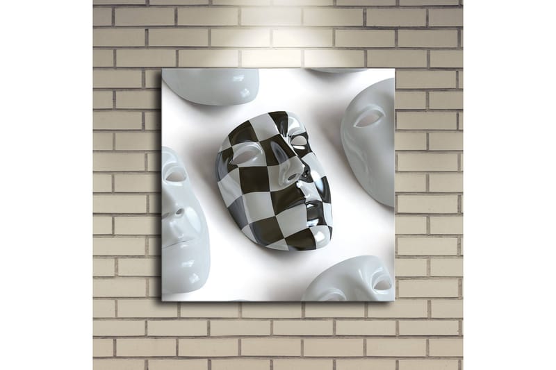 Canvasbilde Dekorativ LED-belysning - Flerfarget - Interiør - Maleri & posters - Lerretsbilder