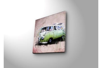 Canvasbilde Dekorativ LED-belysning - Flerfarget - Interiør - Maleri & posters - Lerretsbilder