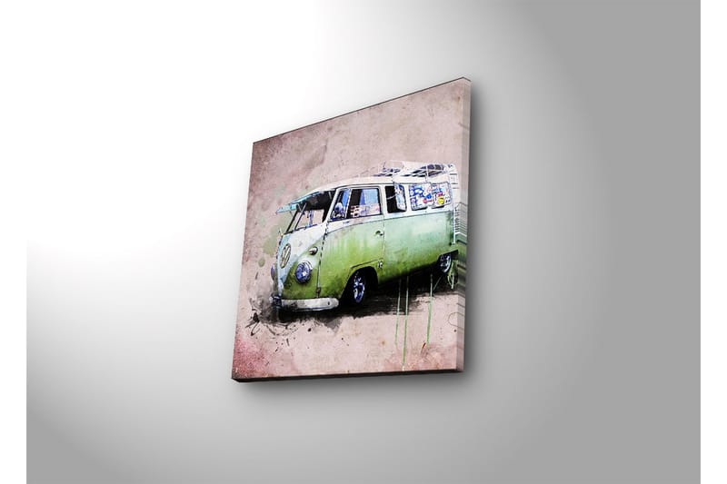 Canvasbilde Dekorativ LED-belysning - Flerfarget - Interiør - Maleri & posters - Lerretsbilder
