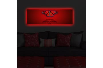Canvasbilde Dekorativ LED-belysning - Flerfarget - Interiør - Maleri & posters - Lerretsbilder