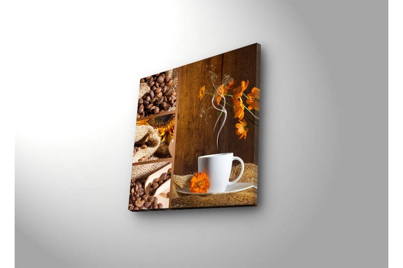 Canvasbilde Dekorativ LED-belysning - Flerfarget - Interiør - Maleri & posters - Lerretsbilder